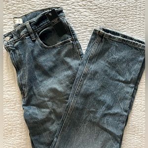 Abercrombie & Fitch 90s High Rise Jean | Medium-Light Blue Wash | Size 31 (12)R